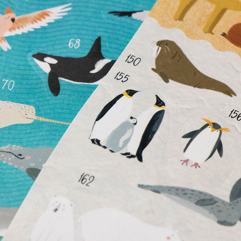 Londji Animal World Poster and Stickers Set - Image 6