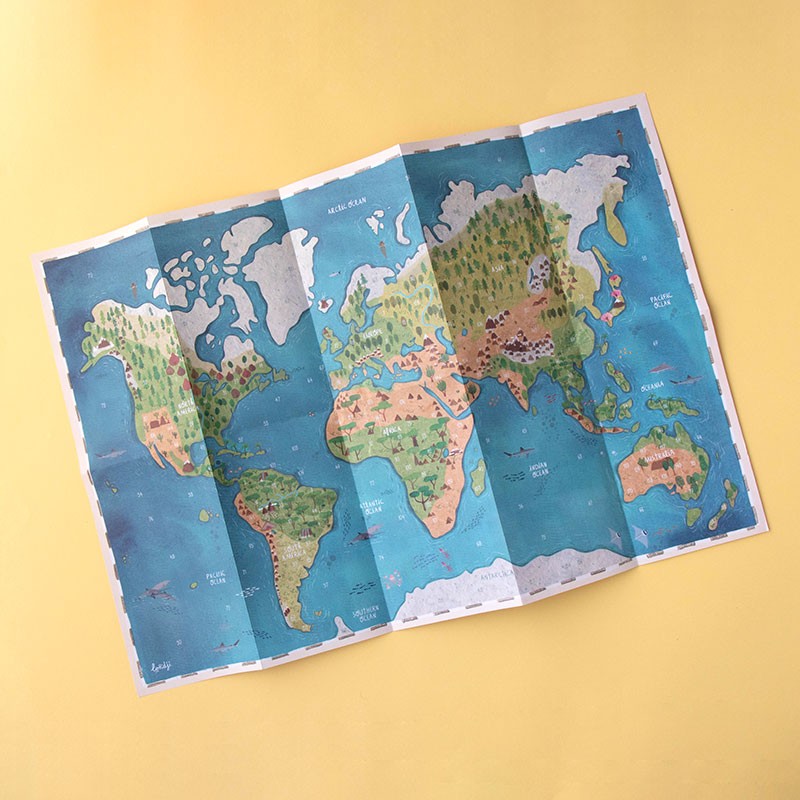 Londji Animal World Poster and Stickers Set - Image 8