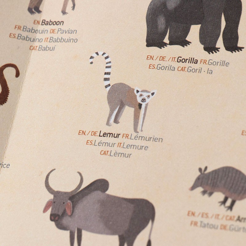 Londji Animal World Poster and Stickers Set - Image 10
