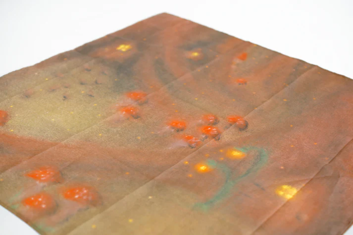 Laura's Play Cotton Autumn Woods - Image 2