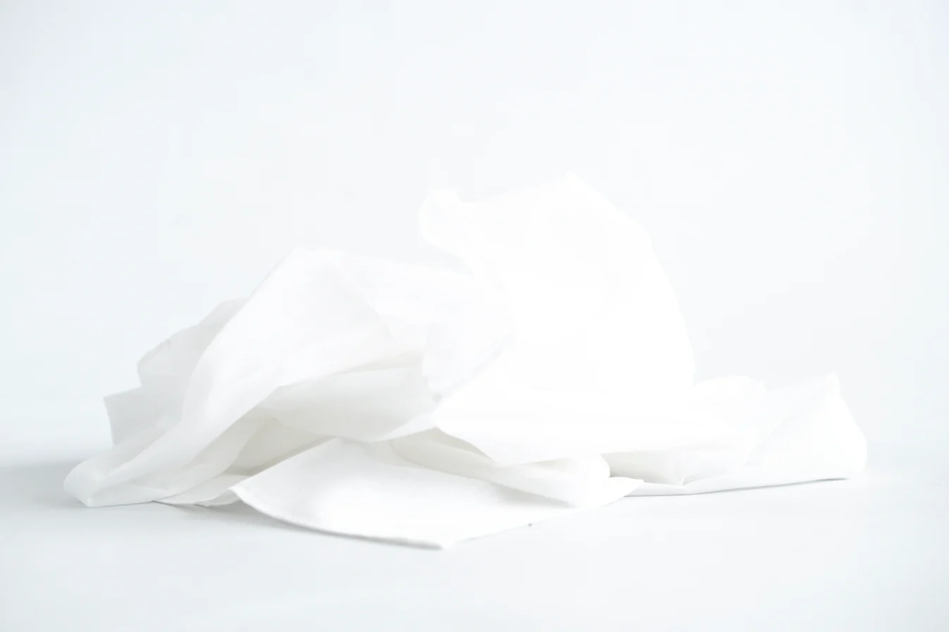 Laura's Play Cotton White 90 x 90 cm