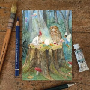 Greeting Card A6 Midsummer Ritual